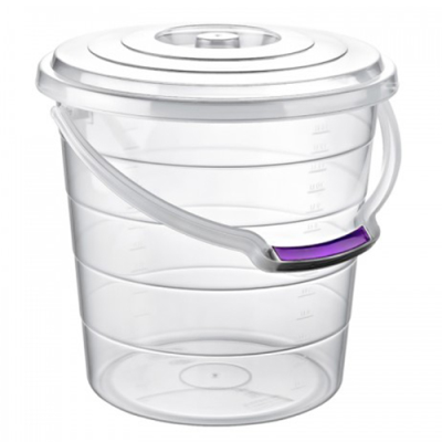 Hobby Clear Bucket with Lid 20 Litre