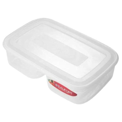 Beaufort 2 Section Rectangular Food Container