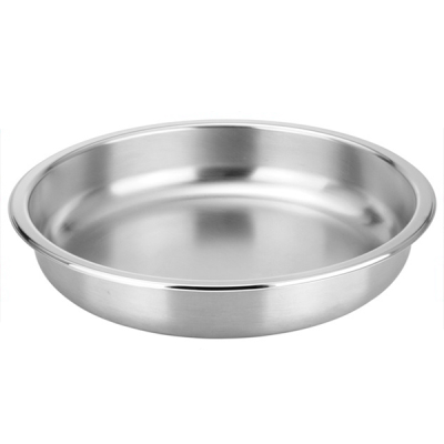 Spare Round Chafer Food Pan 39.5cm for 107385 & 107390