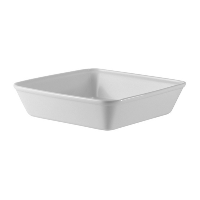 Churchil Counter Serve White Cookware Square Baking Dish 10" (Pack 6)