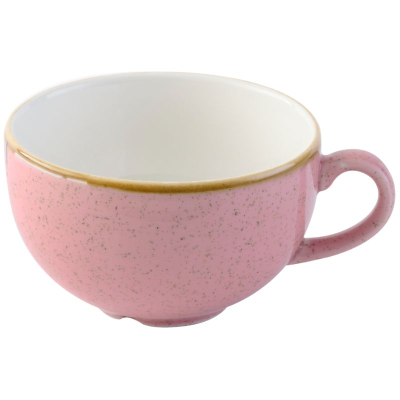 Churchill Stonecast Petal Pink Cappuccino Cup 12oz (Pack 12)
