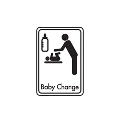 Door Sign Baby Change Symbol