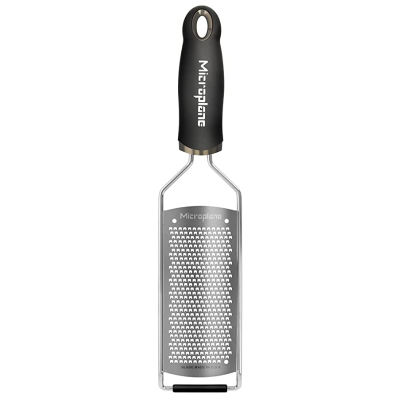 Microplane Gourmet Fine Grater with Black Handle