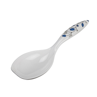 Melamine Blue Décor Trendy Serving Spoon 24.5cm