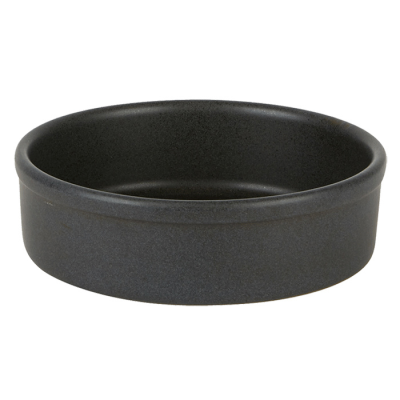 Rustico Carbon Round Tapas Dish 12.5cm
