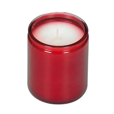 Bolsius Starlight Red Jar Candles 50 Hour Burn Time (Pack 8)