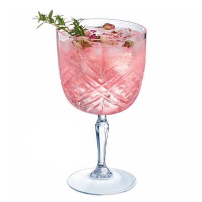 Arcoroc Broadway Crystal Cut Gin & Cocktail Stem 20oz / 580ml