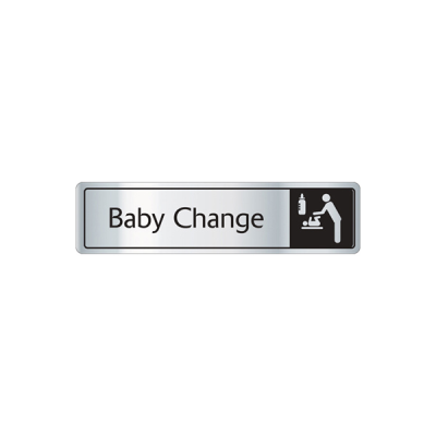 Door Sign Baby Change with Symbol