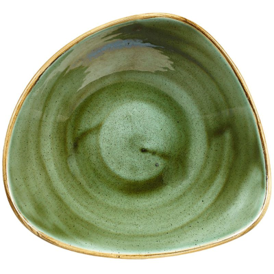 Churchill Stonecast Samphire Green Lotus Bowl 9" (Pack 12)