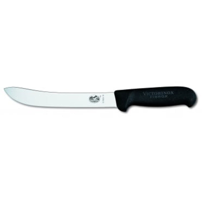 Victorinox Fibrox Handle Butchers Knife with Heavy Stiff Blade 18cm