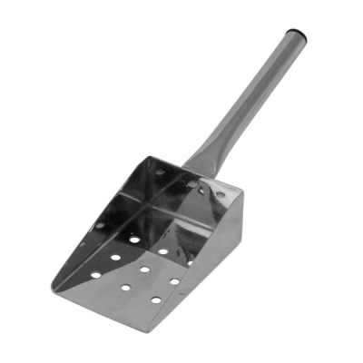 Stainless Steel Perforated Scoop 14cm