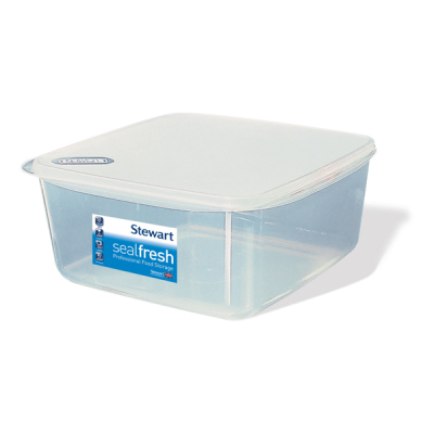 Stewart Sealfresh Clear Square Container 6.5 Litre