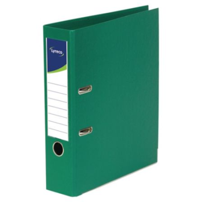 Lyreco PP Lever Arch File A4+ Green
