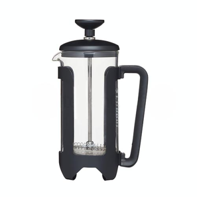 KitchenCraft Le'Xpress Stainless Steel Black Cafetieres, Three Cup, 350ml