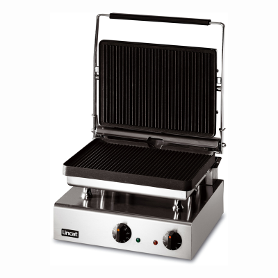 Lincat GG1P Panini Grill Large ribbed top and bottom , 3 kW
