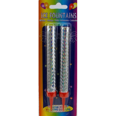 Ice Fountain Silver (Pack 2)
