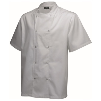 Chef's Jacket Short Sleeve White XXL
