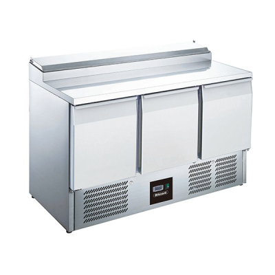 Blizzard BCC3EN 3 Door Compact Refigerated Prep Counter (Holds 8 x 1/6GN)