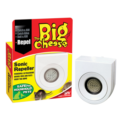 The Big Cheese Sonic Mouse and Rat Repeller