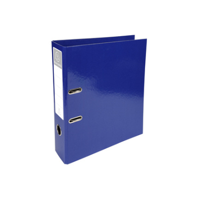 Exacompta Lever Arch File In Blue With 70mm Spine - A4