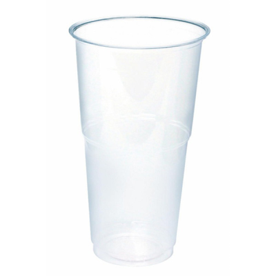 Vegware CE-Marked PLA Dispsoable Pint Cup (Pack 60)