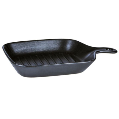 Cast Iron Effect Skillet With Handle 23 x 16.5 x 3cm