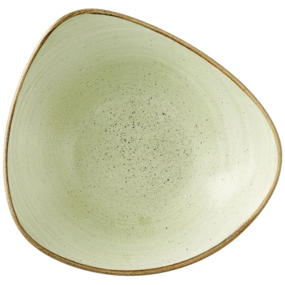 Churchill Stonecast Raw Green Lotus Bowl 9" (Pack 12)