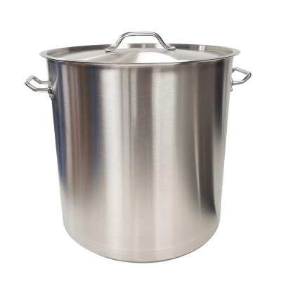 Professional Stainless Steel Deep Stock Pot 45cm, 71 Litres