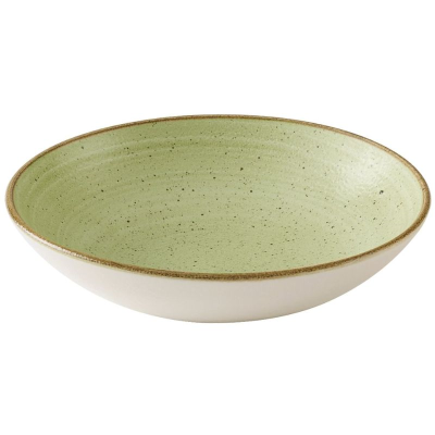 Churchill Stonecast Raw Green Evolve Coupe Bowl 9.75" (Pack 12)