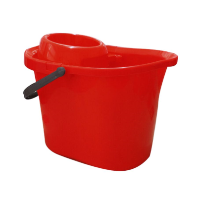Standard 15 Litre Mop Bucket Red