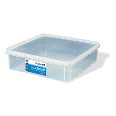 Stewart Sealfresh Clear Square Container 3.5 Litre