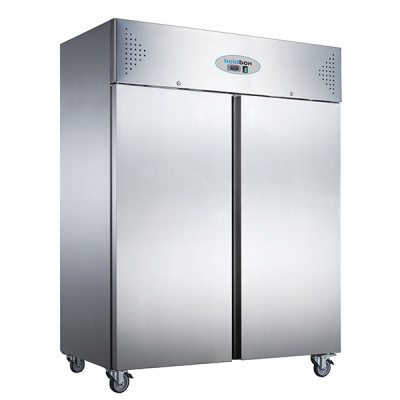 KXF1200 Double Door Ventilated GN SS Freezer 1200L