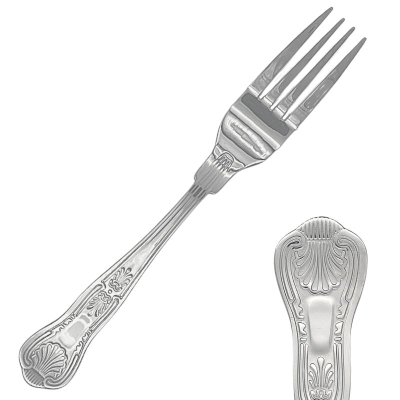 Kings Dessert Fork  (Dozen)