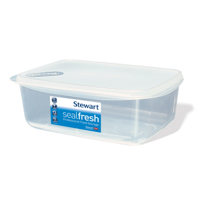 Stewart Sealfresh Clear Rectangular Container 2.25 Litre