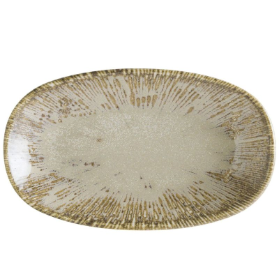 Bonna Sand Snell Gourmet Oval Plate 24 x 14cm (Pack 12)