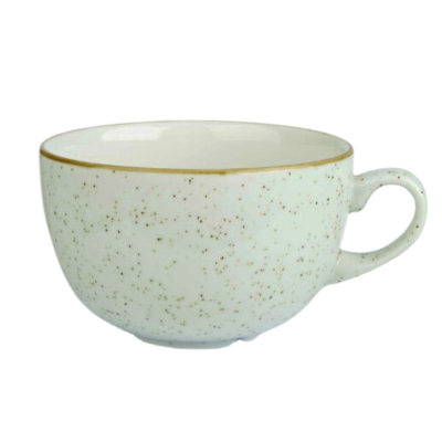 Churchil Stonecast Barley White Cappuccino Cup 12oz