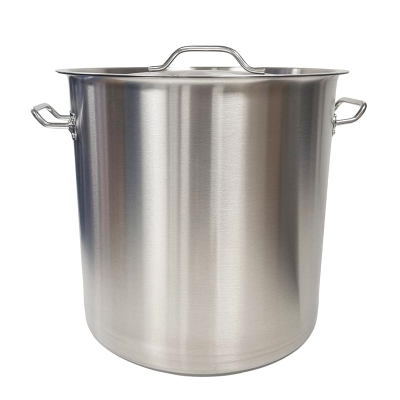 Professional Stainless Steel Deep Stock Pot 35cm, 33 Litres