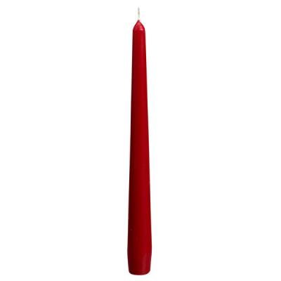 Bolsius Tapered Candles Wine Red 23 x 240mm (Pack 100)