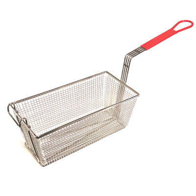 Frying Basket with Red Handle 325x165x135mm