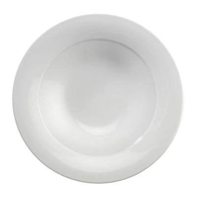 Art De Cuisine Menu Porcelain Mid Rim Soup Bowl 9" (Pack 6)
