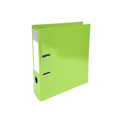Exacompta Lever Arch File In Lime With 70mm Spine - A4