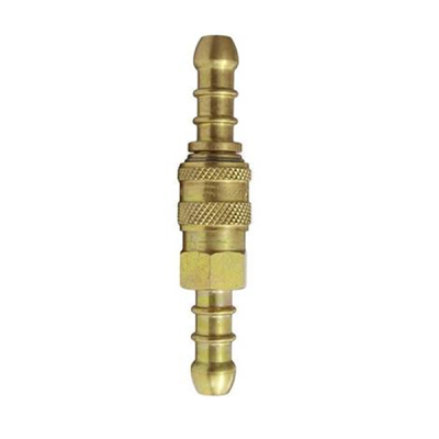 Brass Quick Release Nozzle Gas Pipe Hose Coupling 8mm x 8mm