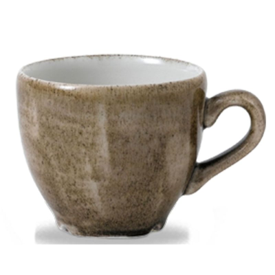 Churchill Stonecast Patina Antique Taupe Espresso Cup 3.5oz (Pack 12)