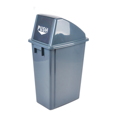 Waste / Rubbish Bin in Grey 60 Litre