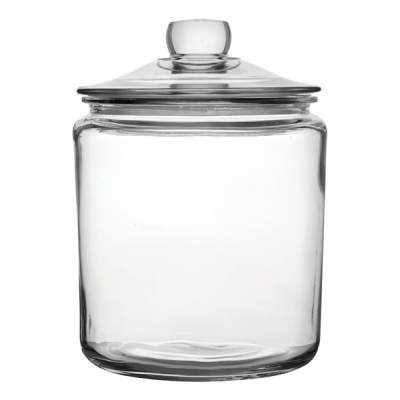 Round Biscotti Jar Large 3.8 Litre