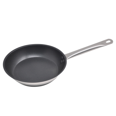Professional Non Stick Stainless Steel Frying Pan 9.5", 24cm