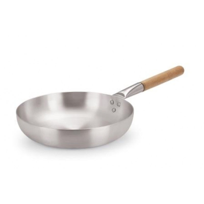 Aluminium 24cm Omelette Pan with Wooden Handle