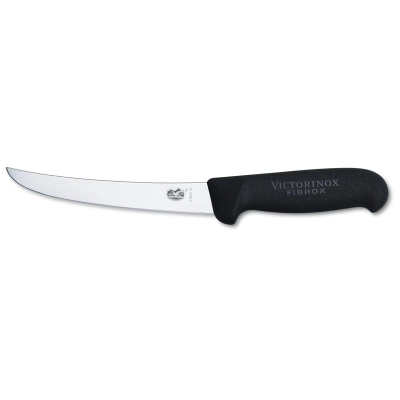 Victorinox Fibrox Handle Boning Knife with Curved Blade 15cm