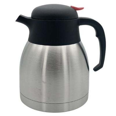 Sunnex Stainless Steel Vacuum Jug with Push Button 1 Litre