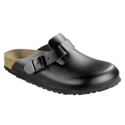 Black Classic Boston Leather Shoe EU 38 UK 5